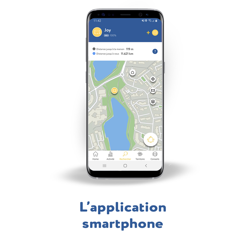 L'application smartphone